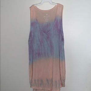 Orange/purple/blue soft and sexy tank top from AE